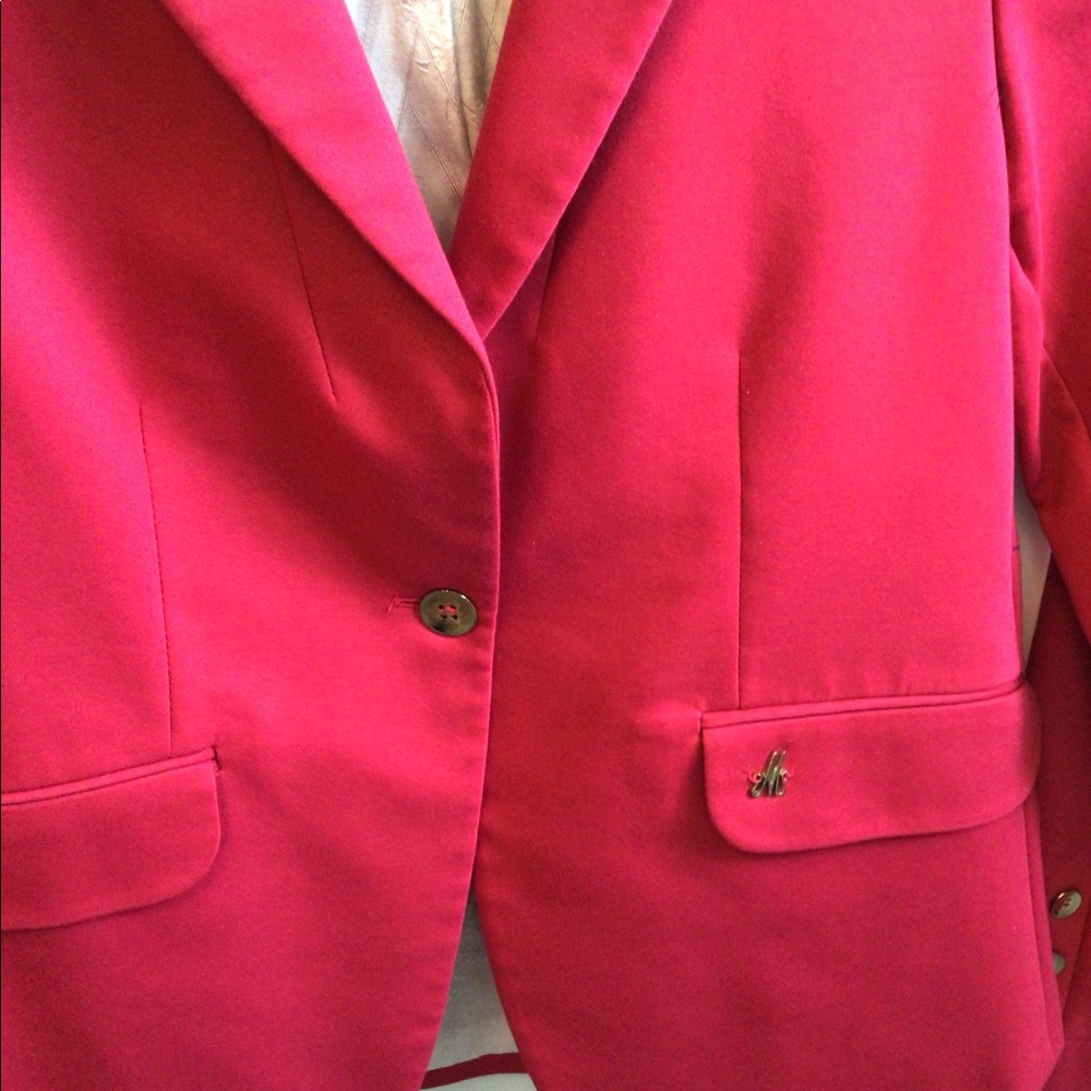 Mos Mosh Blazer ‘Blake Night’ in Cherry Red Size 34 - Picture 6 of 12